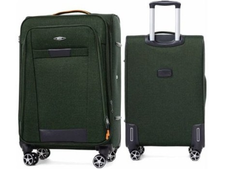 Cestovní Kufr ABRA - Černý-Modrý