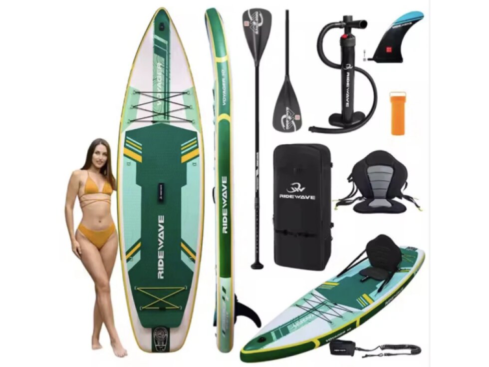 RIDEWAWE VOYAGER Touring Paddleboard 10'6" GREEN
