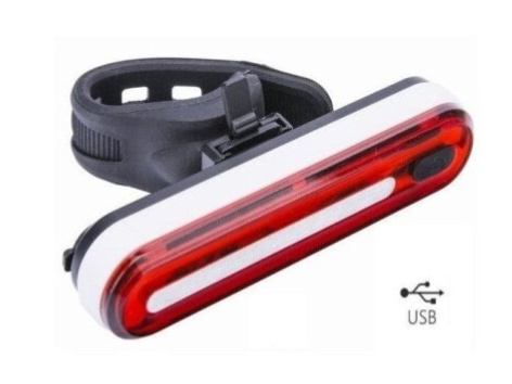 MPB Zadní světlo s USB nabíjením, 100 lm, 50 LED diod