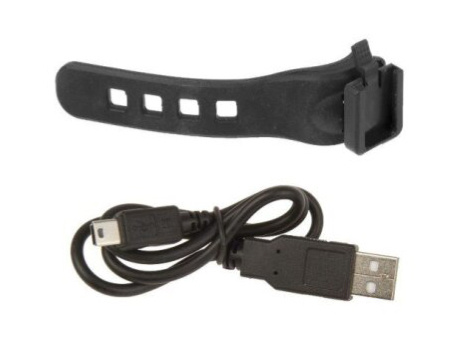 MPB Zadní světlo s USB nabíjením, 100 lm, 50 LED diod