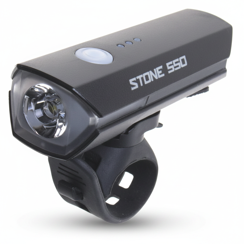 Přední světlo MPB 550 LM s USB dobíjením a voděodolností