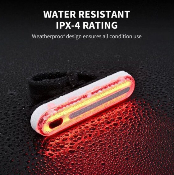 MPB Zadní světlo s USB nabíjením, 100 lm, 50 LED diod