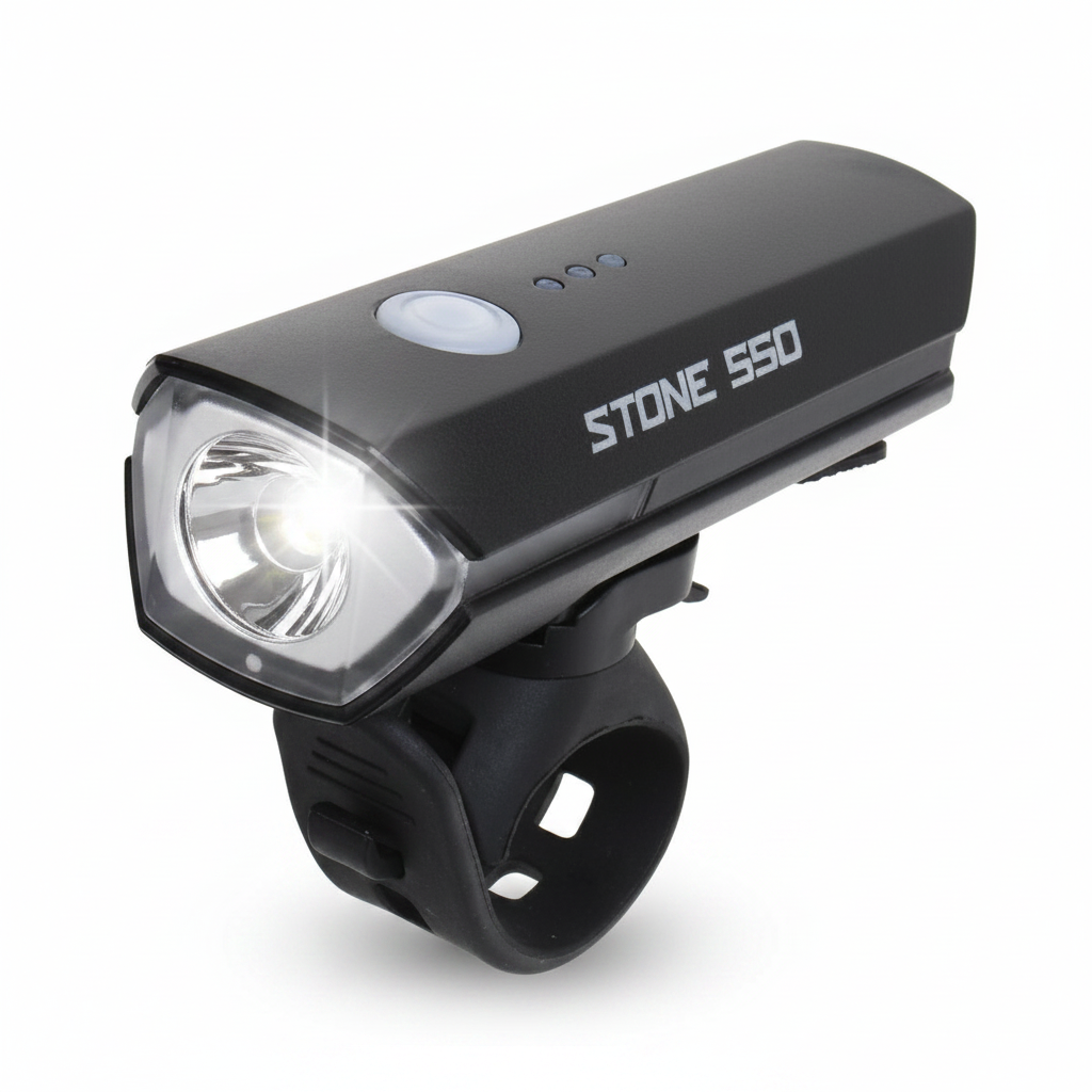 Přední světlo MPB 550 LM s USB dobíjením a voděodolností