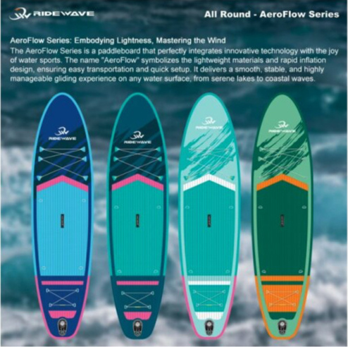 RIDEWAVE AEROFLOW 10'6" Paddleboard - Lehký a Stabilní