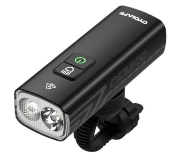 CYCLAMI CYC2200 - Výkonné přední světlo s powerbankou 2200 lm