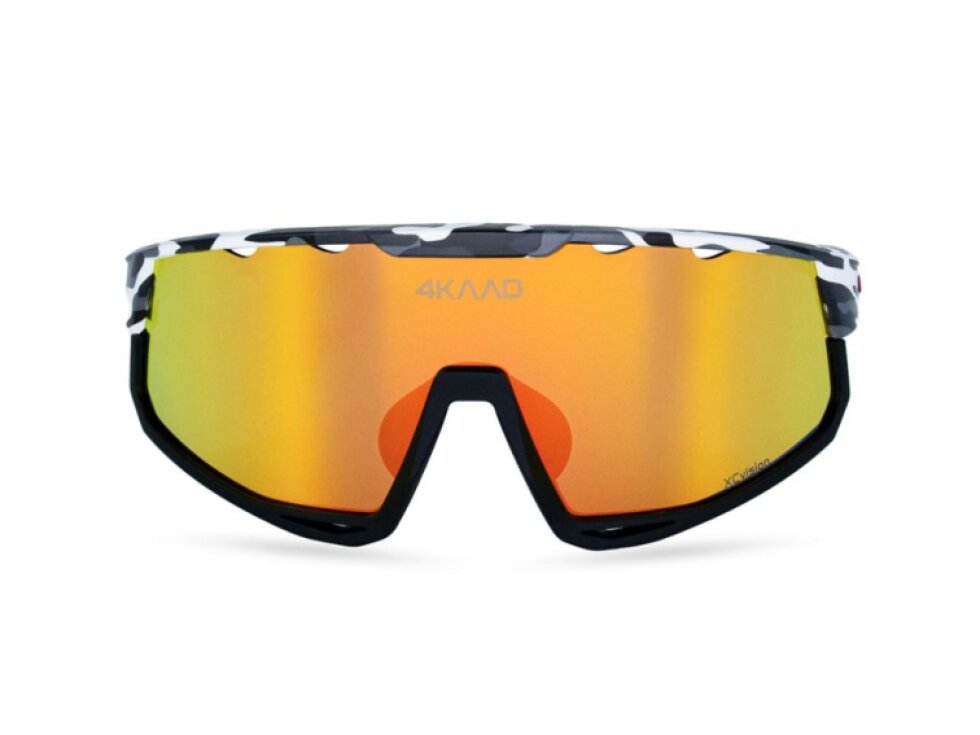 Brýle 4KAAD MIRADOR - Matte Camo, Orange Mirror