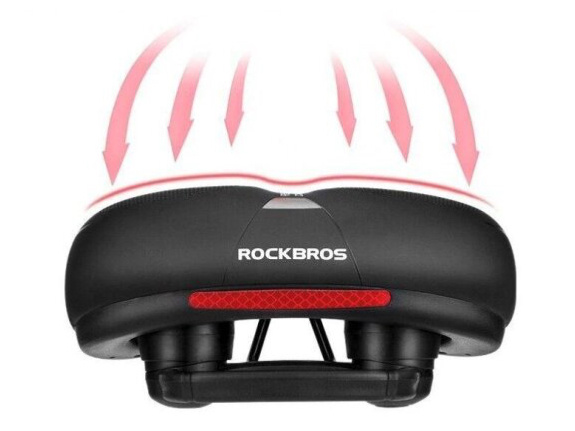 ROCKBROS Soft Gelové Sedlo s Paměťovou Pěnou a Rukojetí
