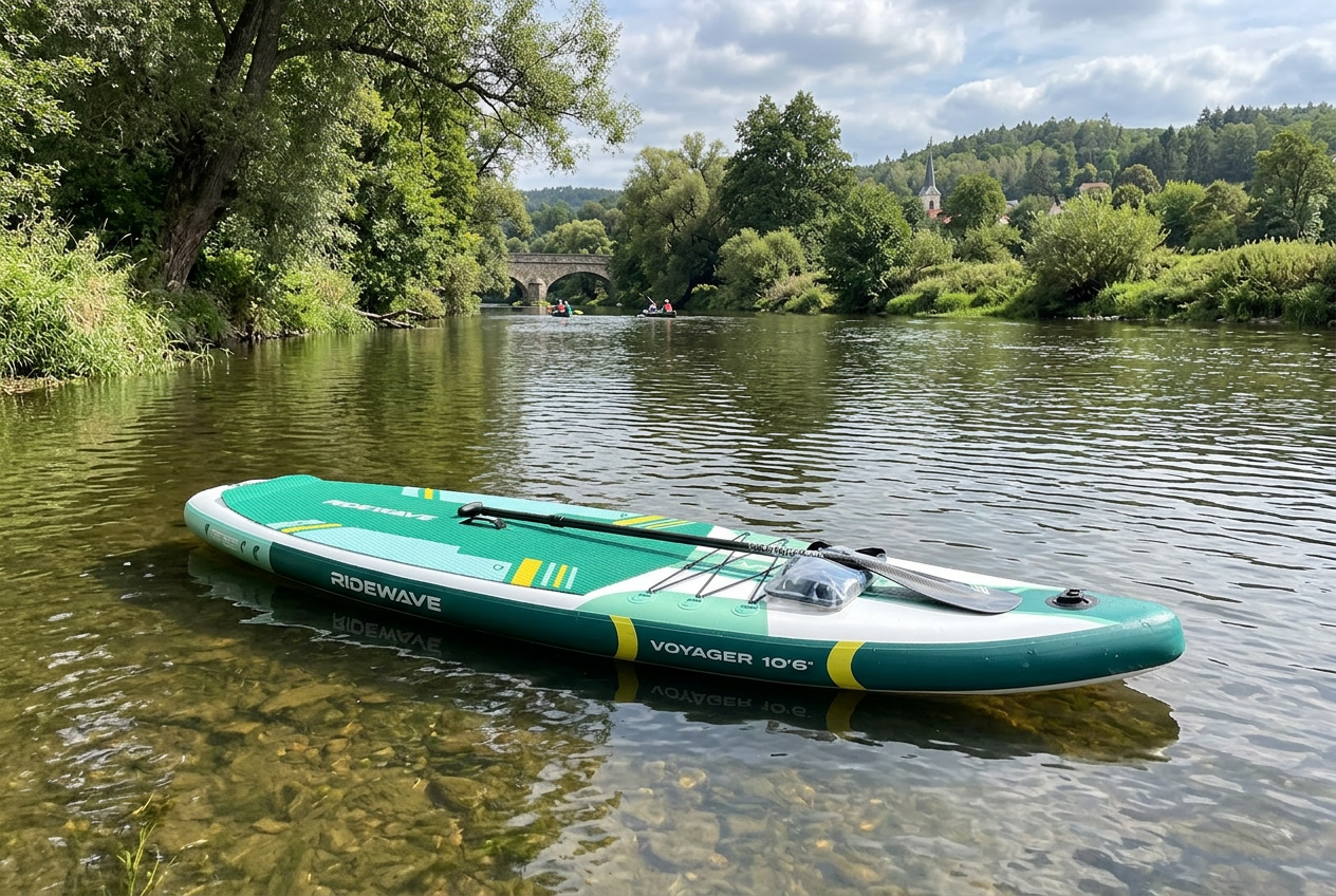 RIDEWAWE VOYAGER Touring Paddleboard 10'6" GREEN