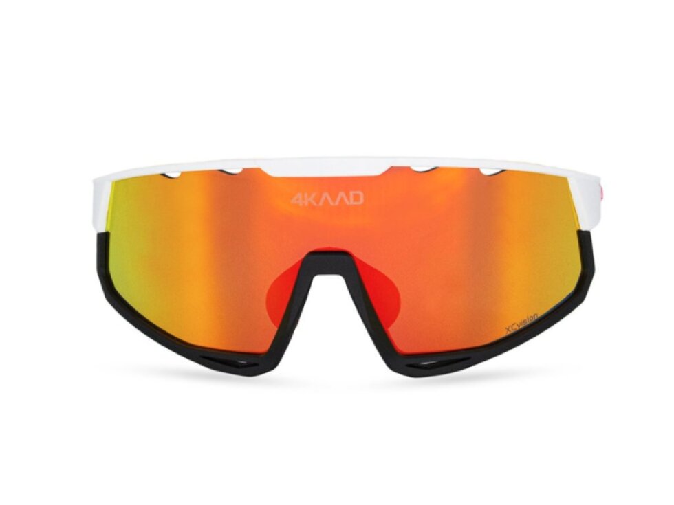 Brýle 4KAAD MIRADOR - White Red, Red Mirror
