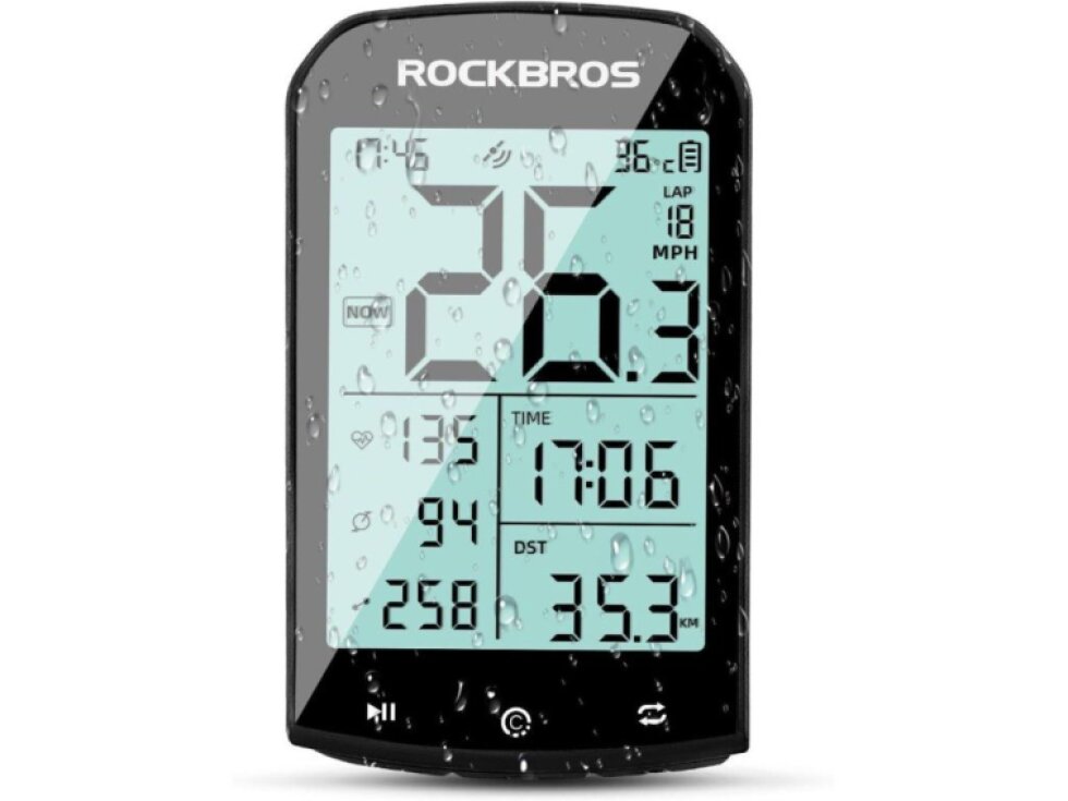 GPS Computer ROCKBROS 25 - Přesné sledování a dlouhá výdrž
