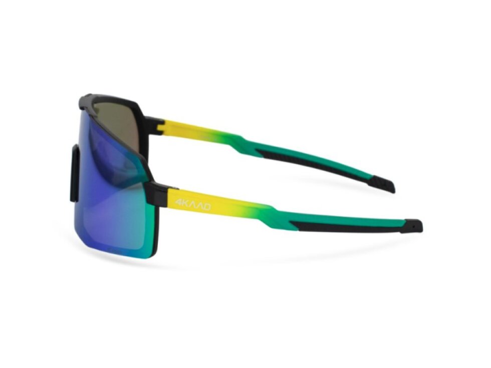 Brýle 4KAAD BEAT RACE - Green Yellow, Green Mirror