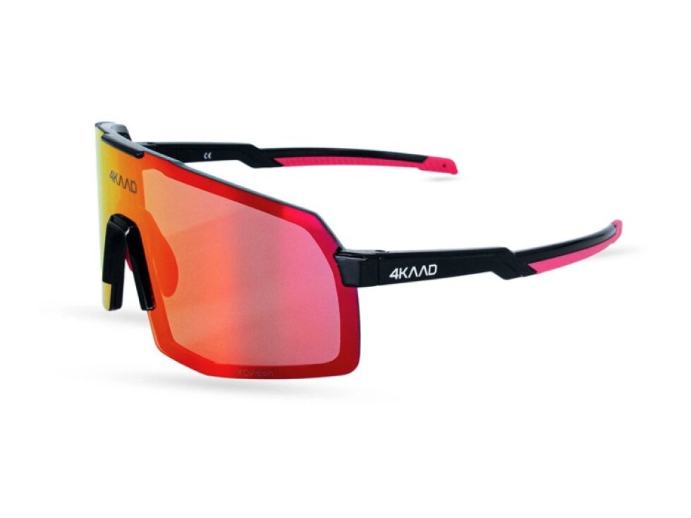 Brýle 4KAAD BEAT RACE - Black Pink, Red Purple Mirror