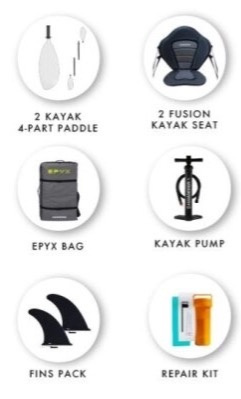 Nafukovací kajak AQUADESIGN Epyx 380