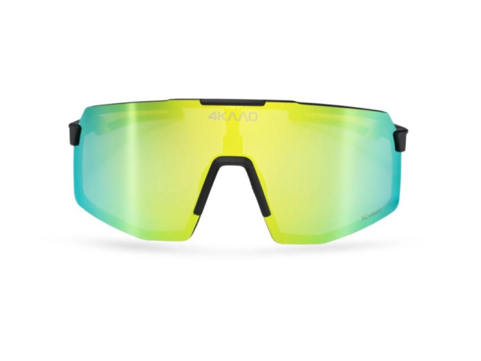 4KAAD BEAT RACE Sportovní Brýle - Black Yellow, Gold Revo