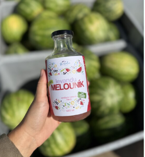 Melounová limonáda MELOUNÍK BIO 0.5 L