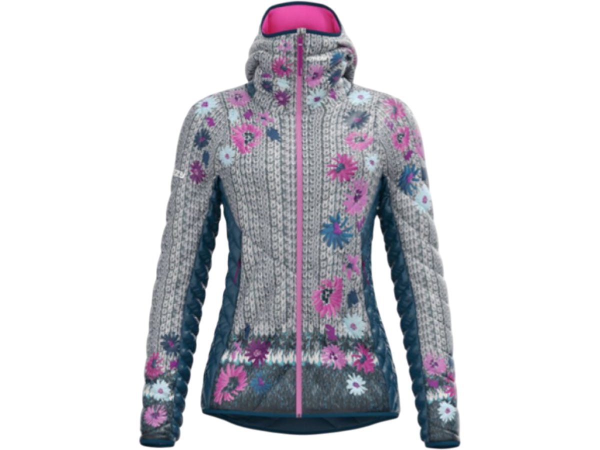 CRAZY JACKET WONDER MAGIC WOMAN WINTER FLOWER