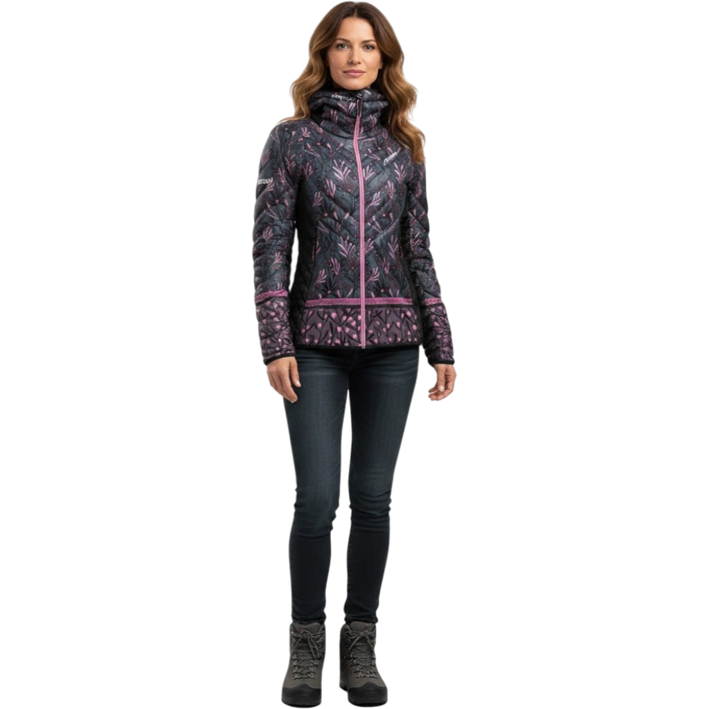 CRAZY JACKET WONDER MAGIC WOMAN WINTER FLOWER