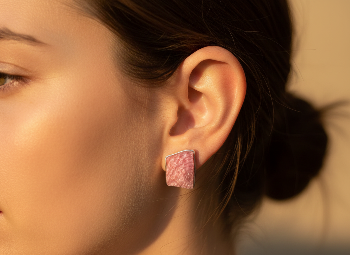 Skleněné náušnice Nanovo - Heket