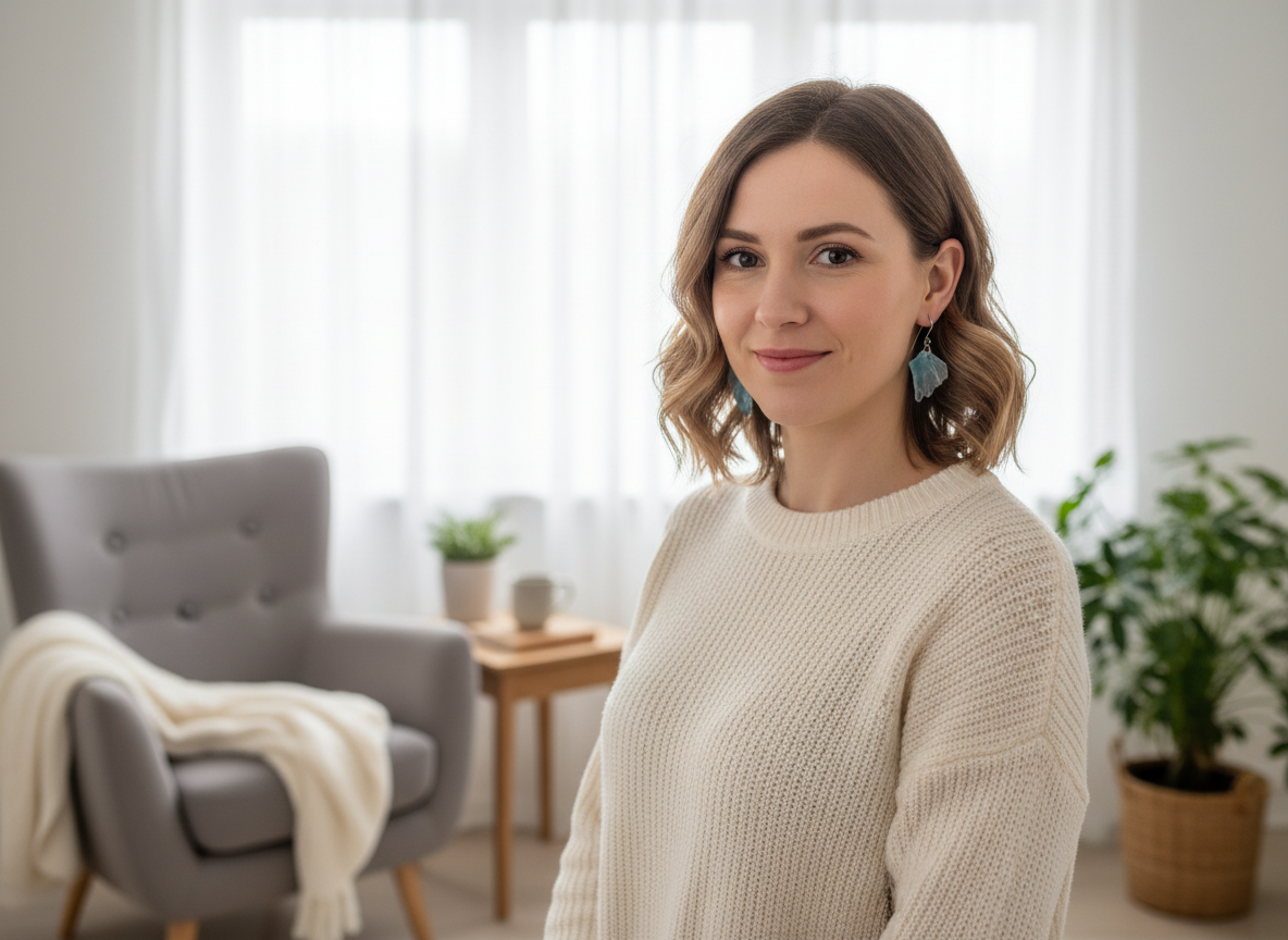 Skleněné náušnice Nanovo - Arnaka