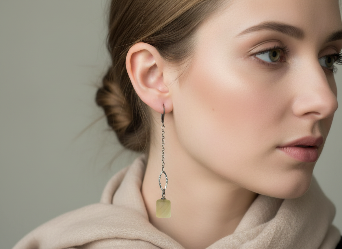 Skleněné náušnice Nanovo - Dupito