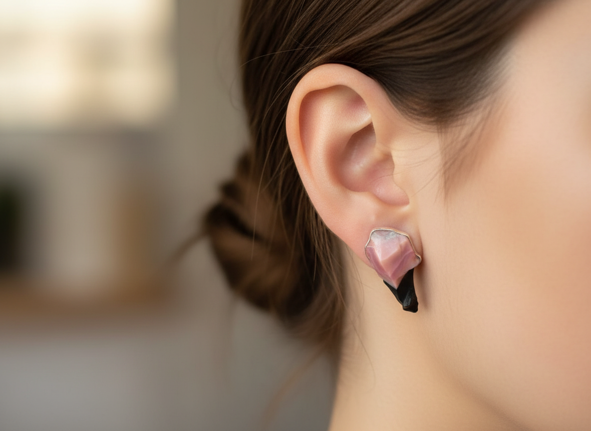 Skleněné náušnice Nanovo - Beren