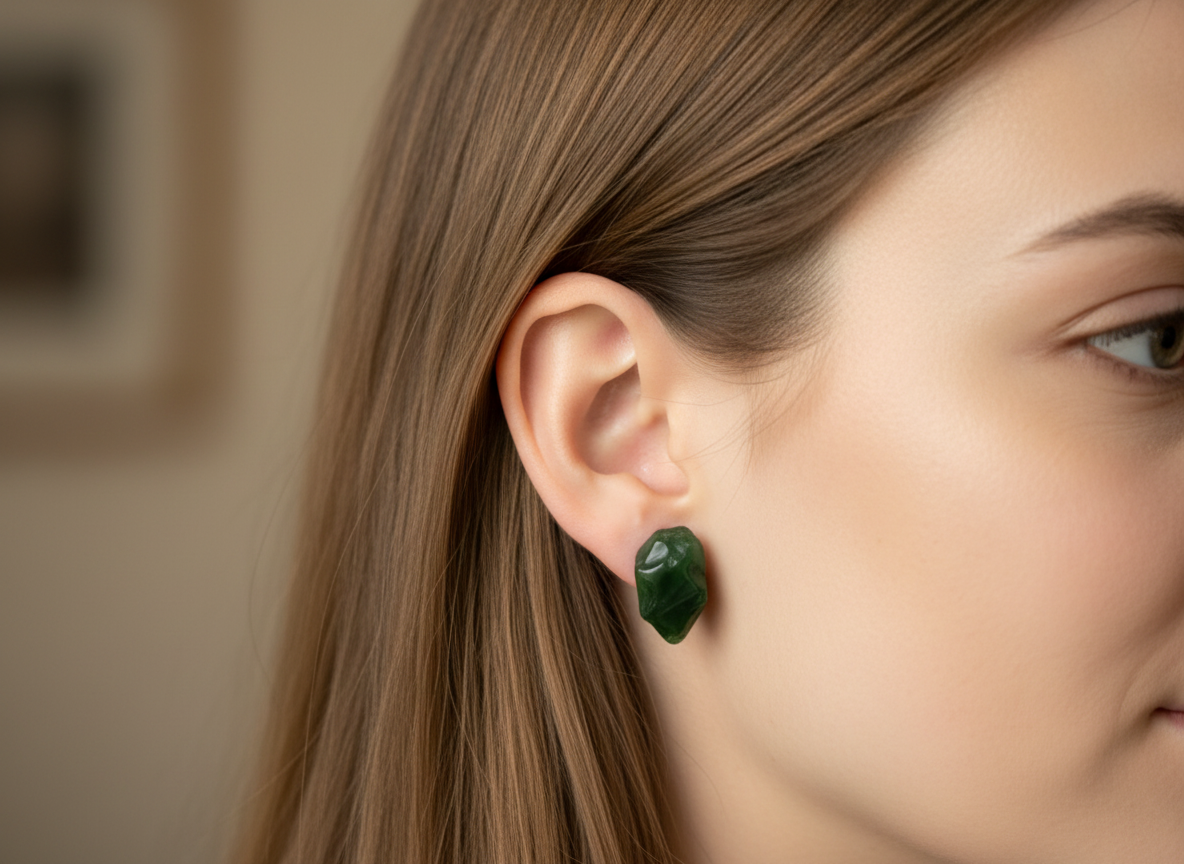 Skleněné náušnice Nanovo - Apalug