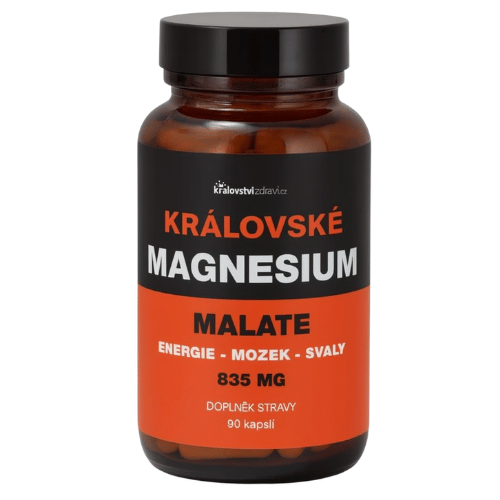 Královské Magnesium Malate 1000 mg, 90 kapslí