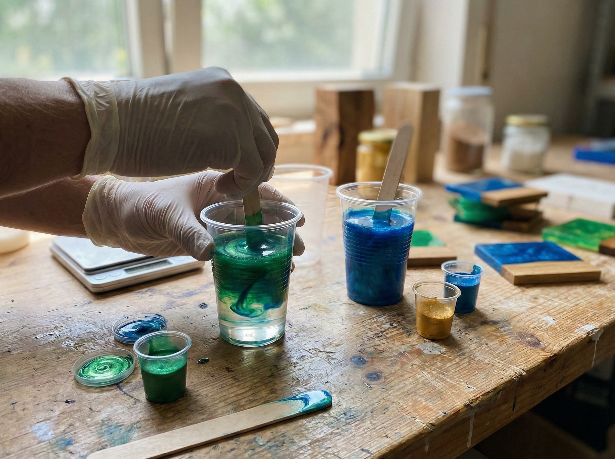 Tvořivý workshop: epoxidové tácky