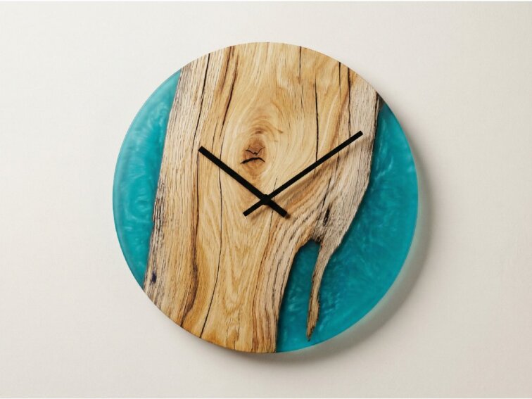 Hodiny s epoxidem – tvořivý workshop se dřevem