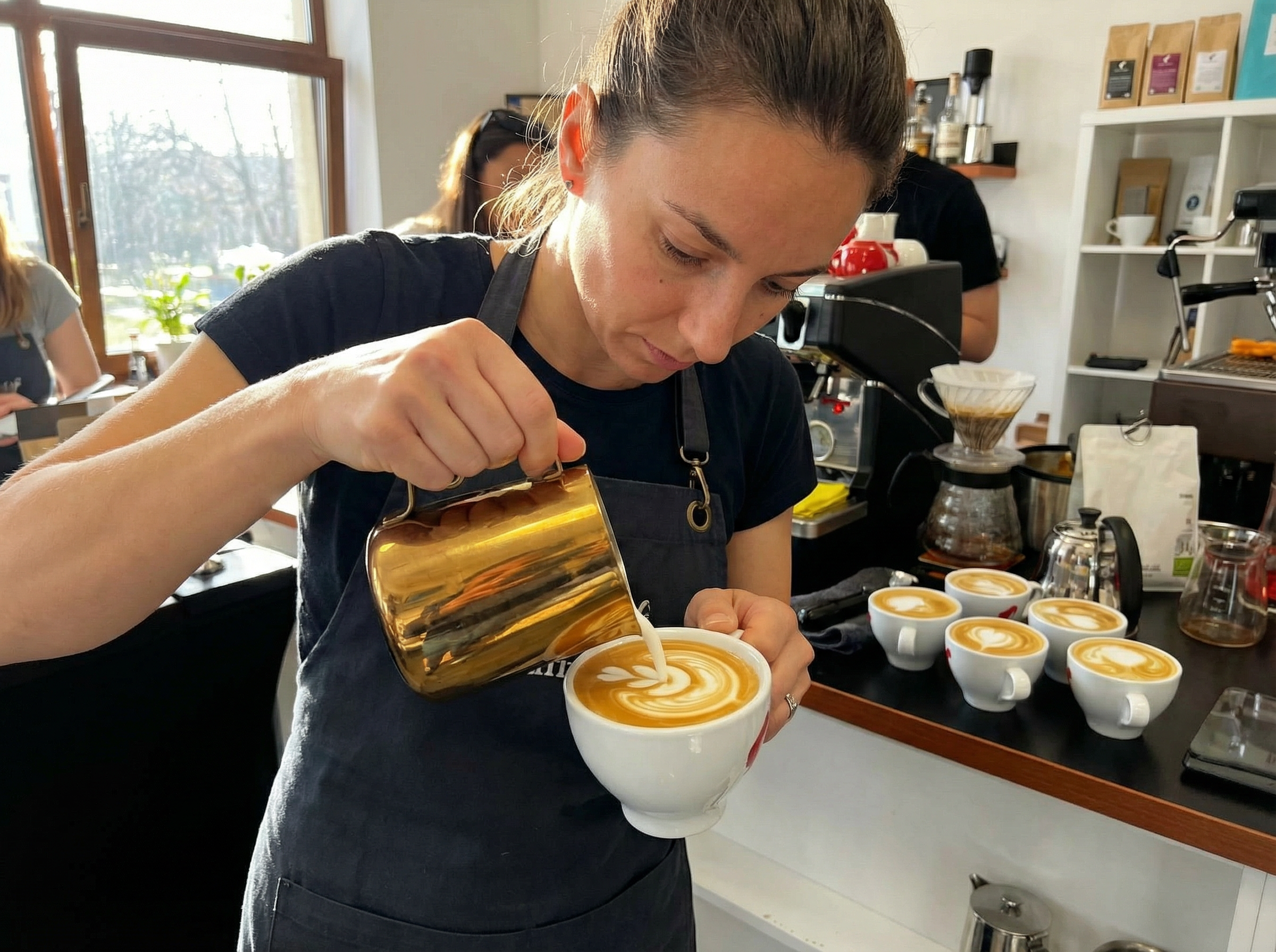 Baristický kurz Latte Art