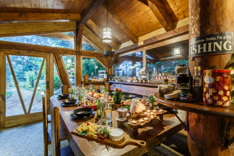 Únik do hor: wellness v Jezevčím brlohu