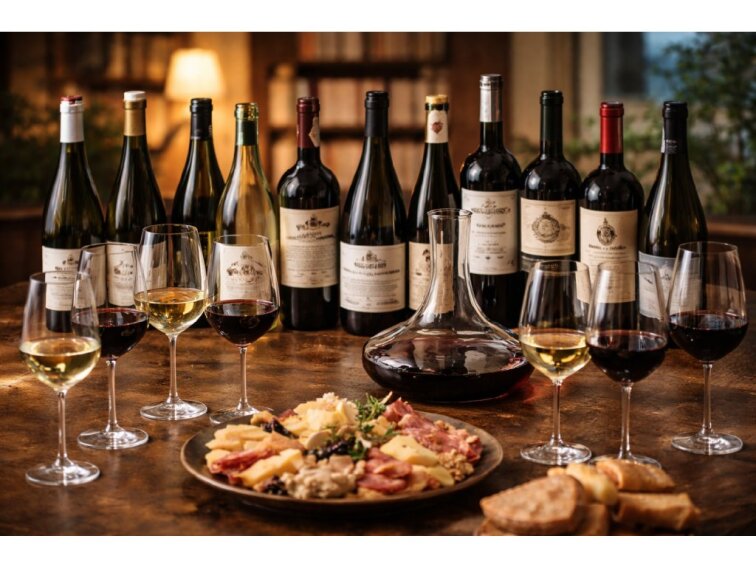 Evropská vína pro pokročilé – kurz a degustace