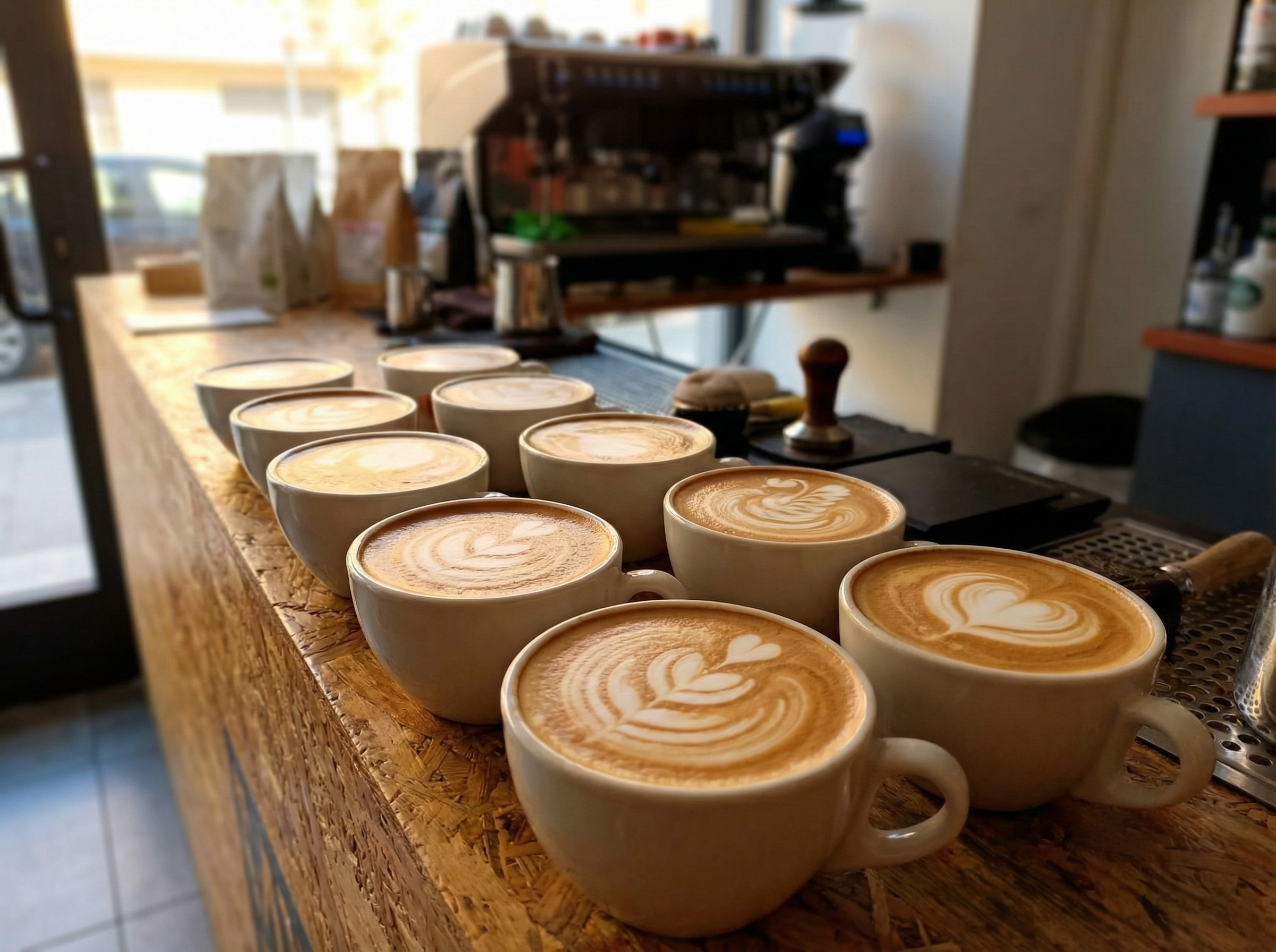 Baristický kurz Latte Art