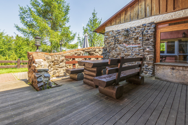 Vlčí doupě: Luxusní chata v horách