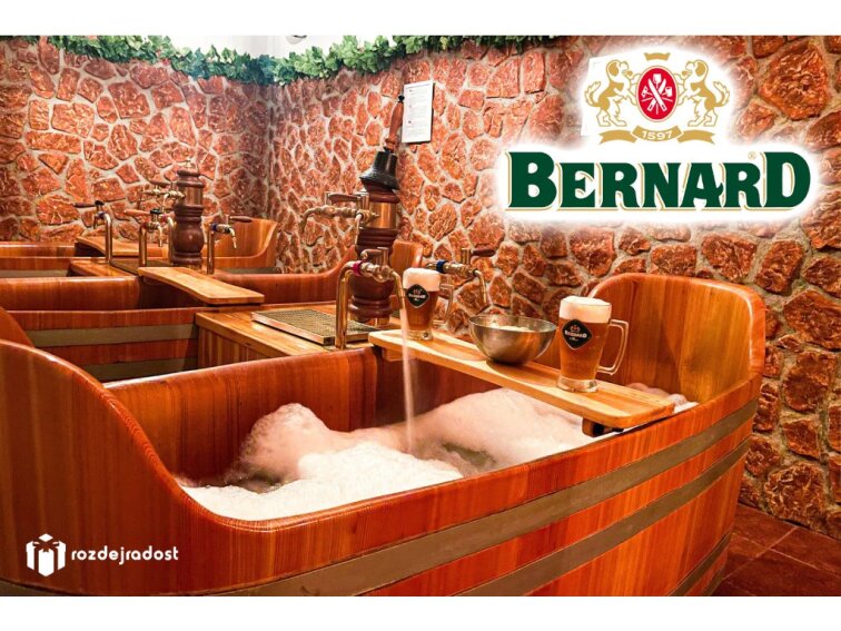 pivní koupel – odměna pro každého pivaře pro 1-2 osoby