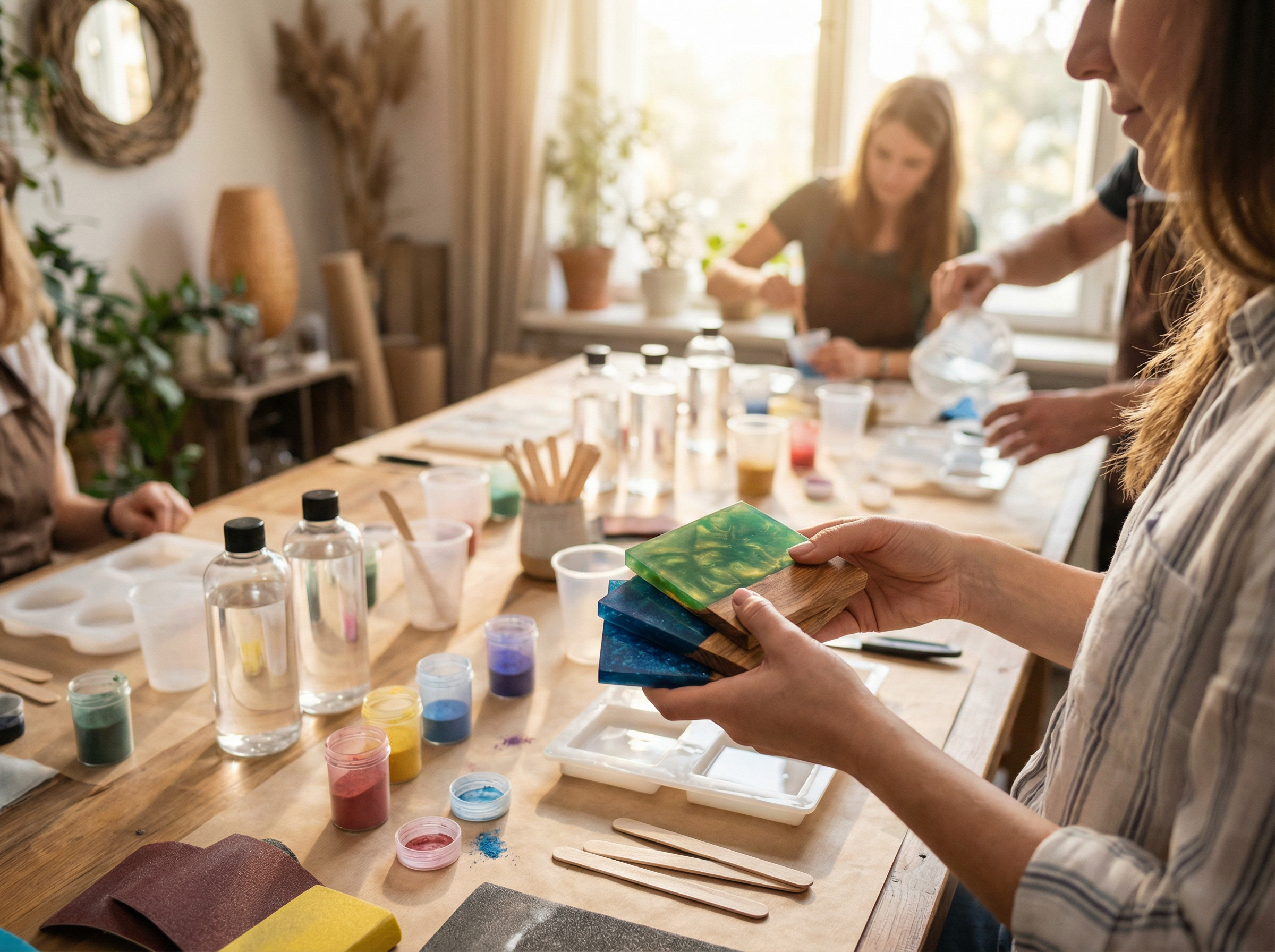 Tvořivý workshop: epoxidové tácky