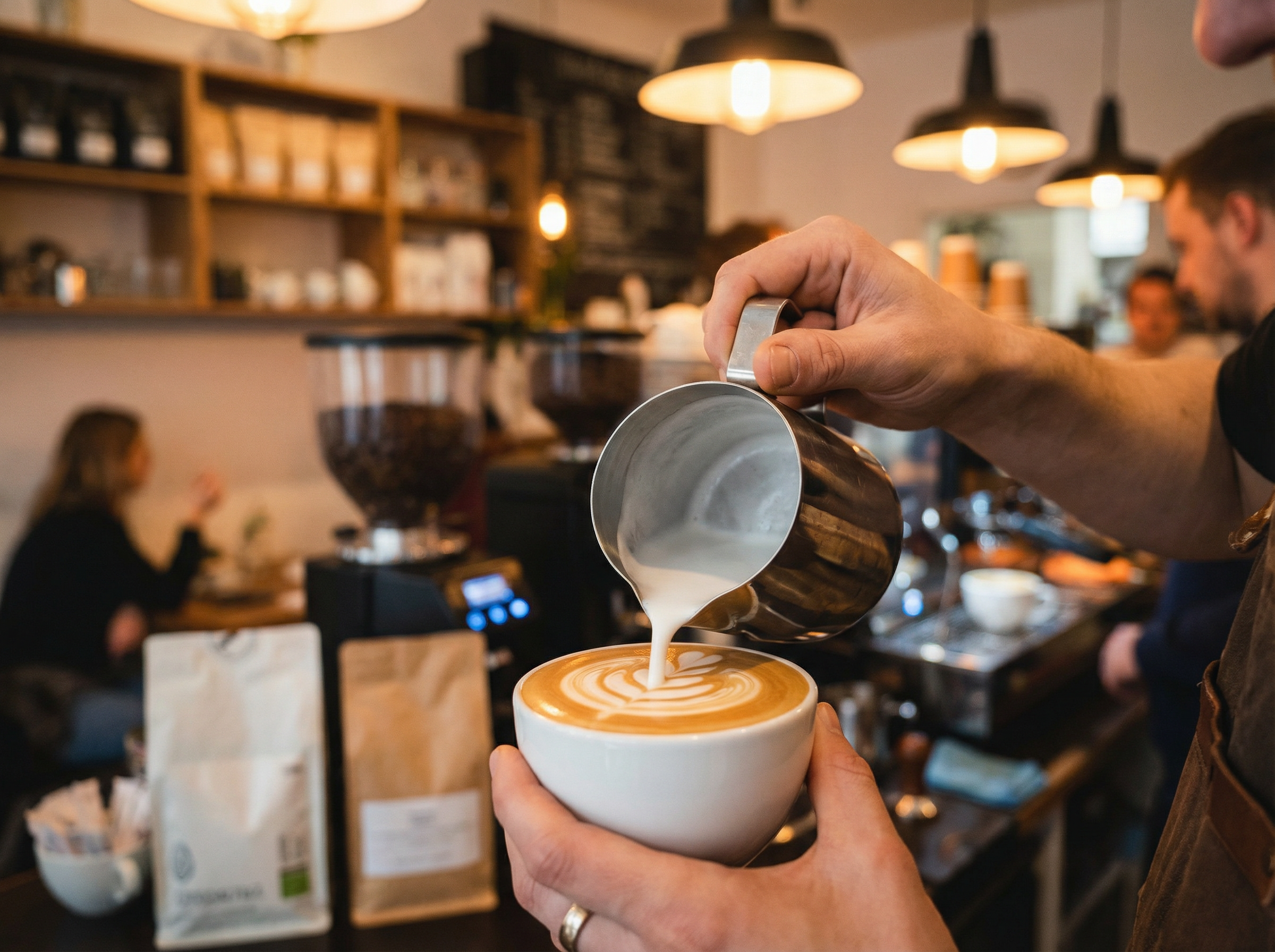Baristický kurz Latte Art