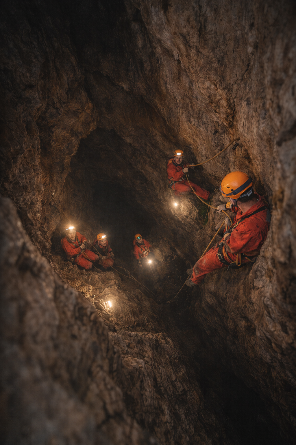 Speleoferata – podzemní via ferrata pro 1–2 osoby