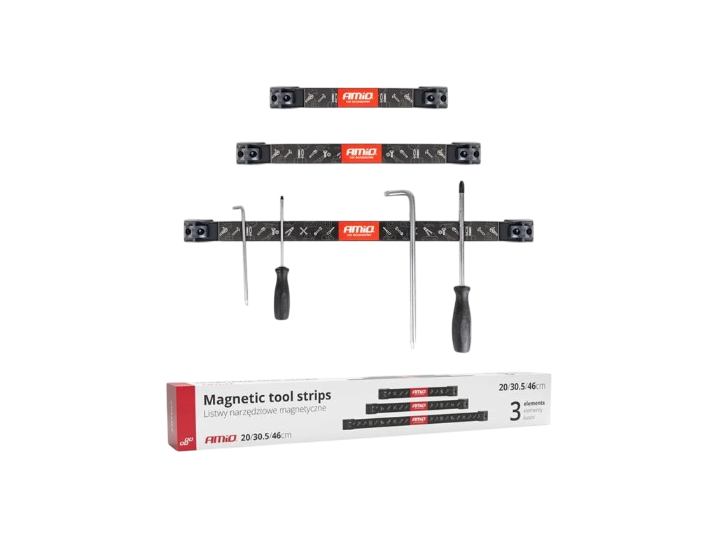 Držiak na náradie AMIO 04263 magnetický 3ks