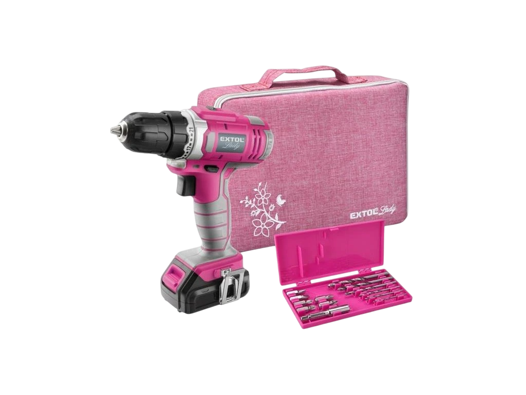Skrutkovač AKU EXTOL LADY 402401