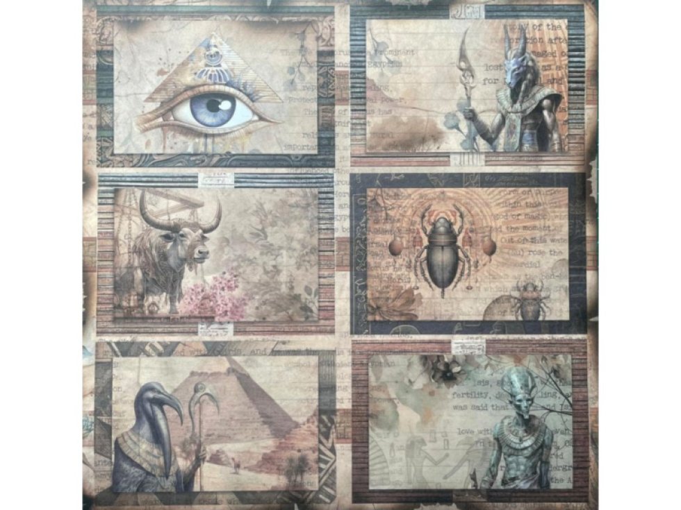 Sada papírů Bellaluna OSIRIS 30X30cm 12ks