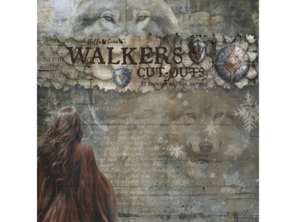 Sada papírů Bellaluna Walkers Hra o trůny 20X20cm 12ks