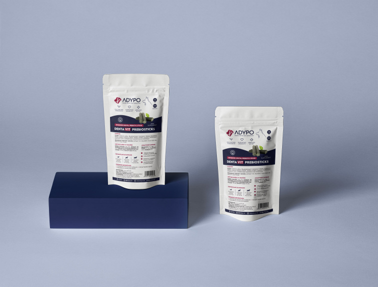 ADYPO DentaVit Prebiosticks - Prebiotické tyčinky na trávenie a zubný kameň
