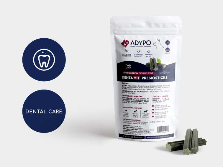 ADYPO KOMBO DENTAVIT Aktívna redukcia zubného plaku a zápachu