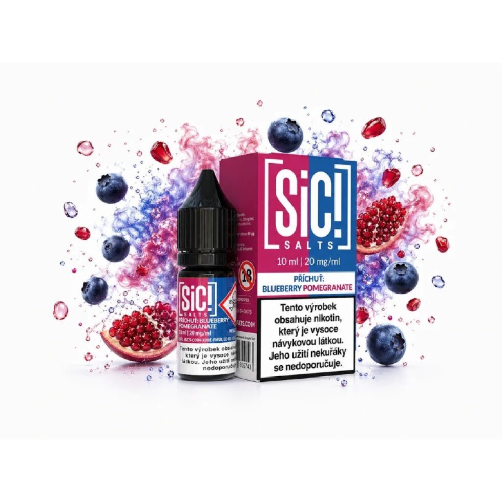 E-Liquid SIC! - Blueberry Pomegranate 10ml/20mg