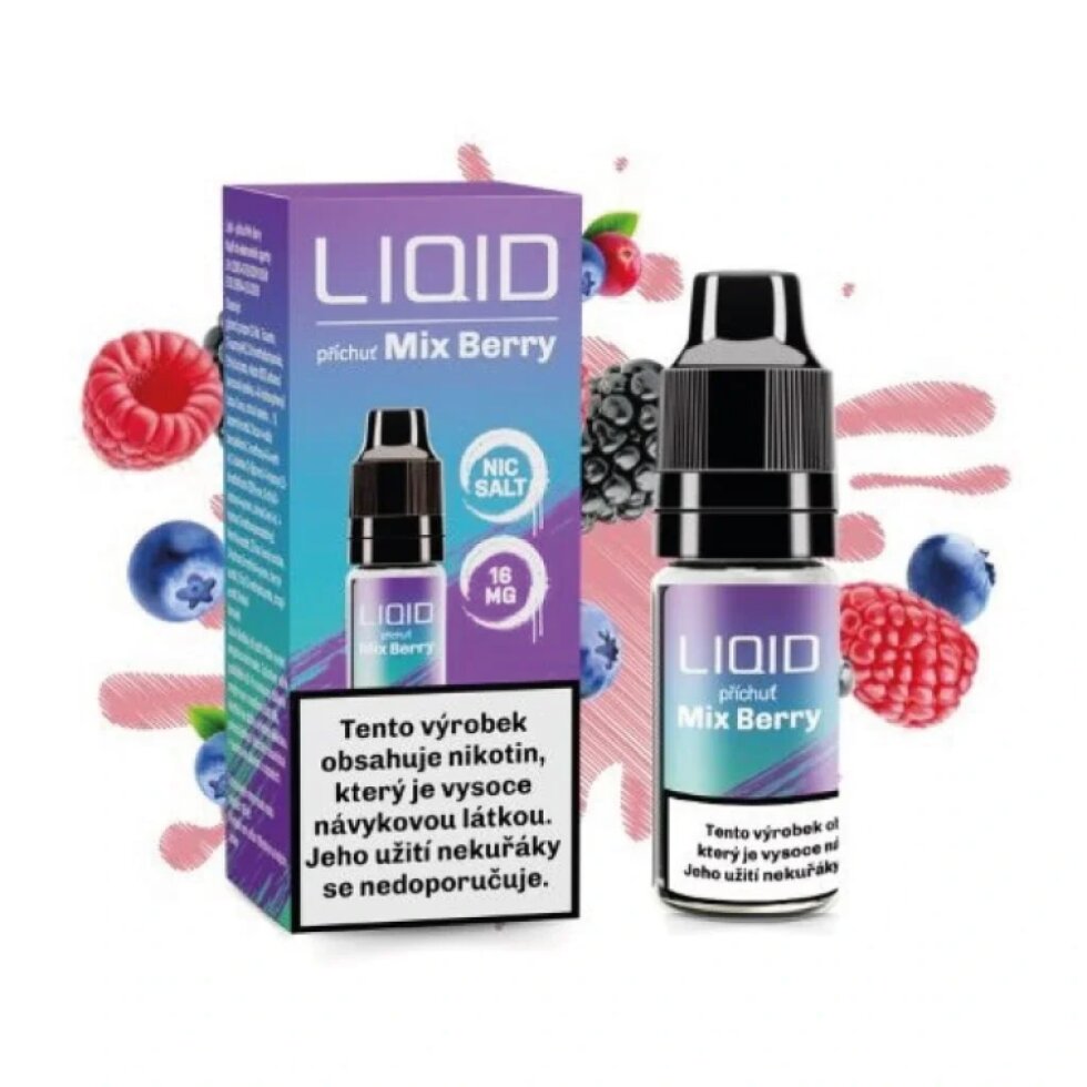 E-Liquid LIO LIQID - Mix Berry 10ml/16mg