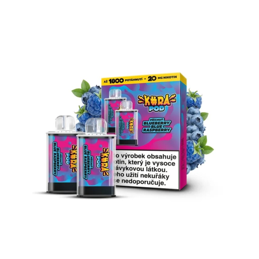 K#RA POD - Blueberry Blue Raspberry 20mg