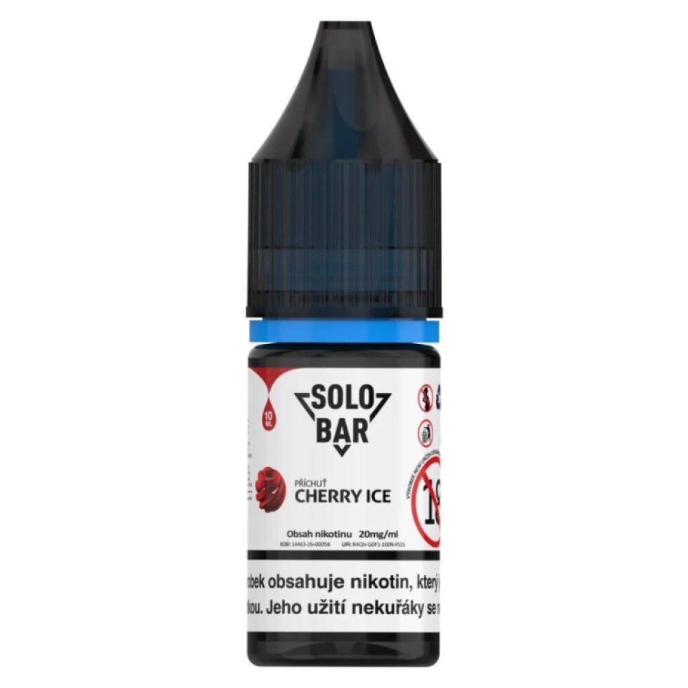 E-liquid Solobar - Cherry Ice 10ml/20mg