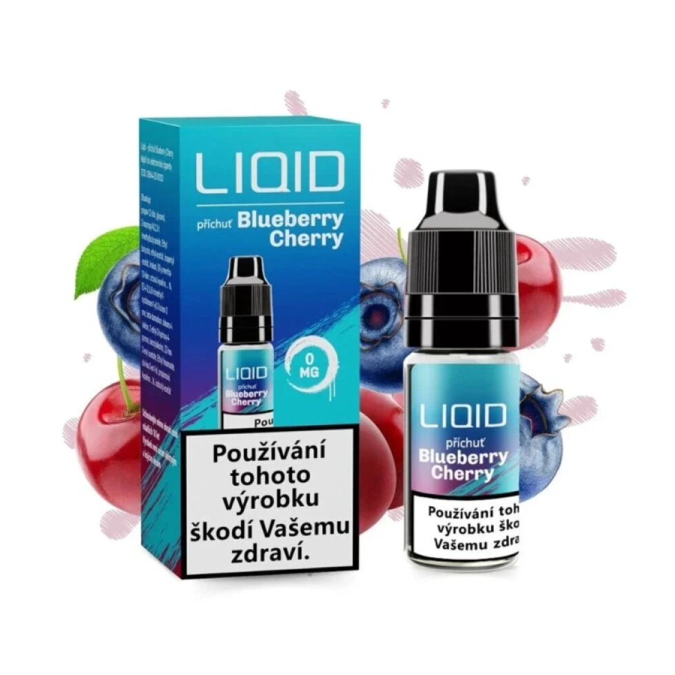 E-Liquid LIO LIQID - Blueberry Cherry 0mg/ml bez nikotinu