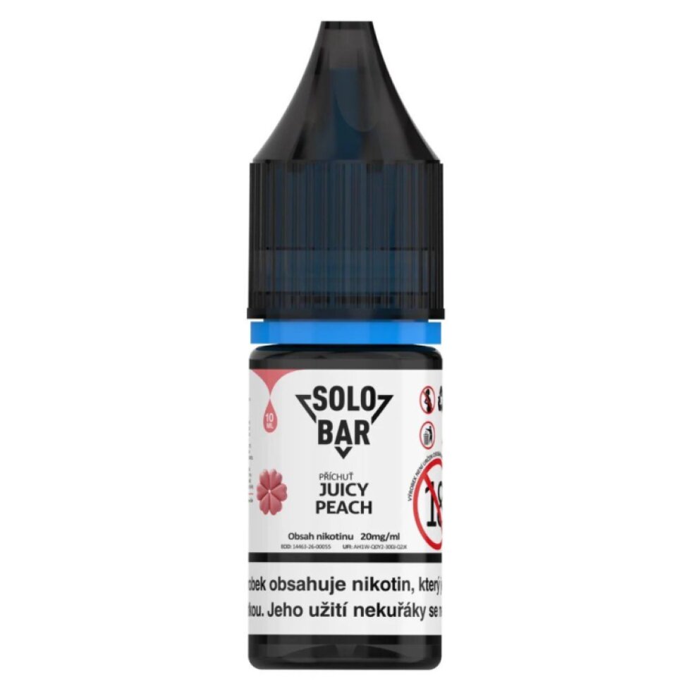 E-liquid Solobar - Juicy Peach 10ml/20mg